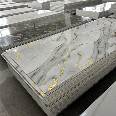 Materiale de decorare interioare din foaie de marmură UV